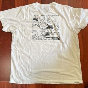 Men’s KAWS x Sesame Street white tee